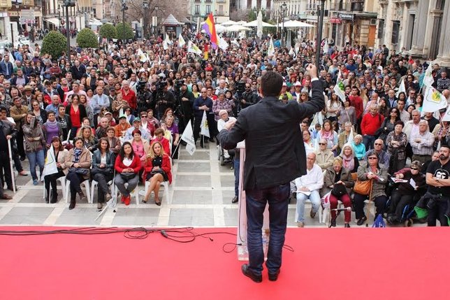 El candidato de IU a la Junta, Antonio Maíllo.