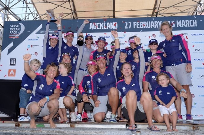 Auckland Volvo Ocean Race Team SCA Inport costera