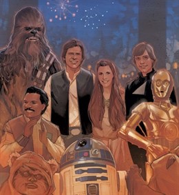 Portada el primer cómic de Star Wars