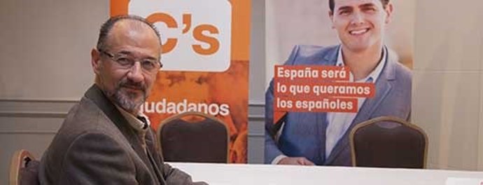 El candidato de Ciudadanos a la Junta de Castilla y León, Luis Fuentes