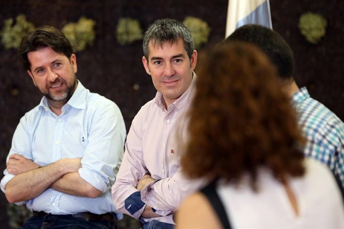 Carlos Alonso y Fernando Clavijo