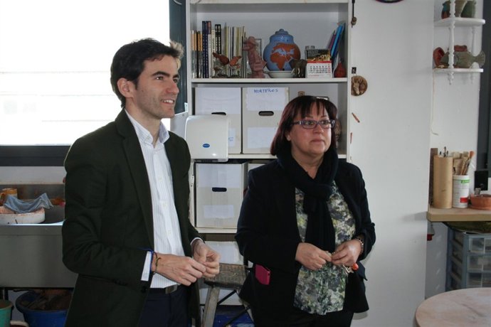 Pedro Casares en el Centro Princesa Letizia