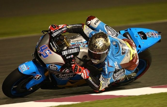 El piloto inglés de MotoGP Scott Redding 