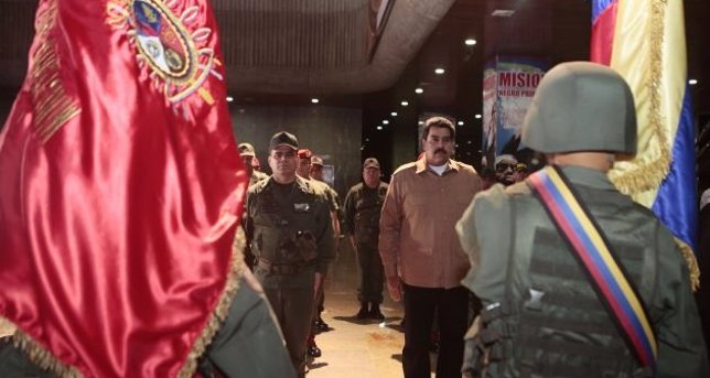 Maduro con el Ejército