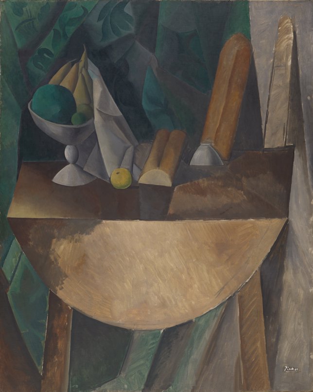 1. Panes y frutero sobre una mesa, Picasso.jpg