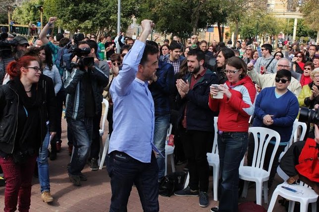 El candidato de IU a la Junta, Antonio Maíllo.