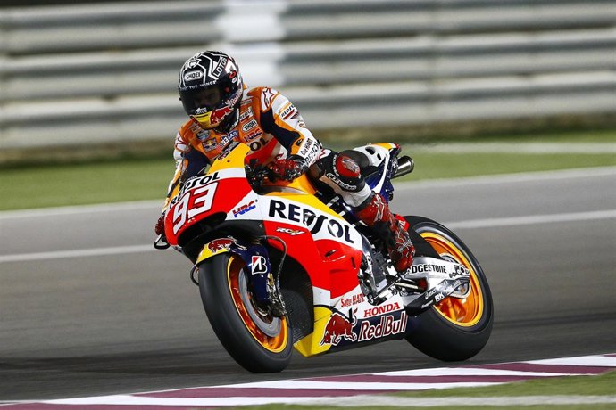 El piloto español de MotoGP Marc Márquez (Repsol Honda)