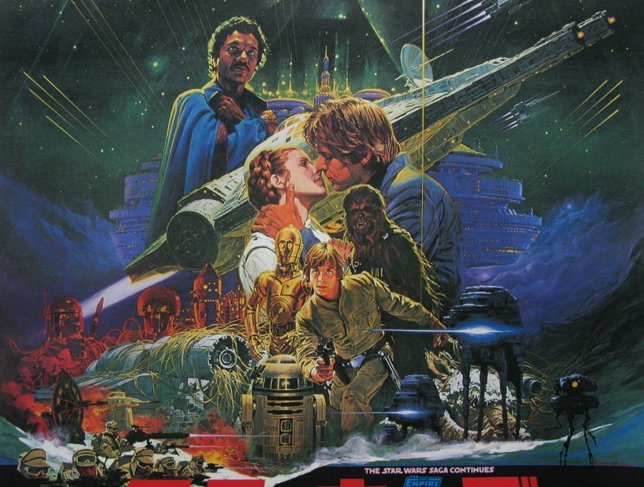 Cartel Star Wars: El imperio contraataca