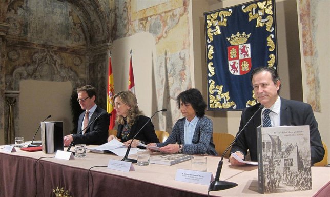 Presentación de 'El viaje de los libros perdidos' sobre El Hereje de Delibes