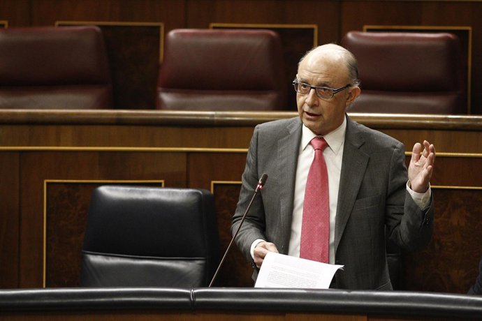 Cristóbal Montoro en el Congreso