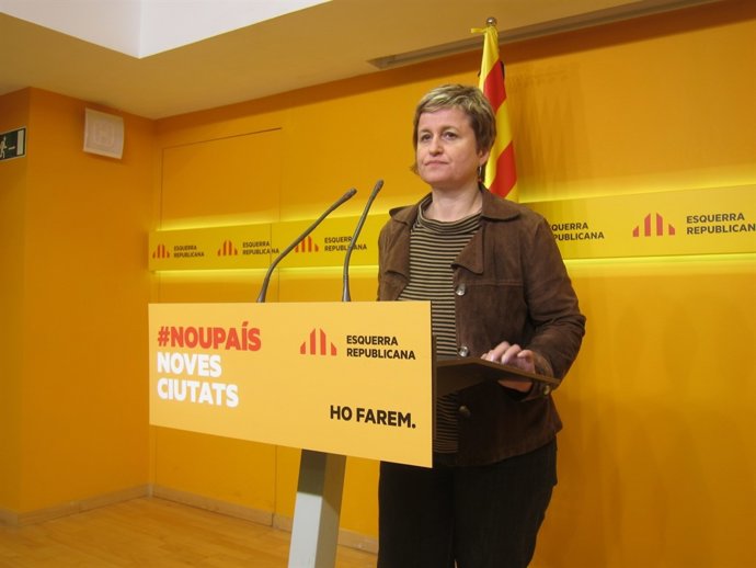 La portavoz de ERC, Anna Simó