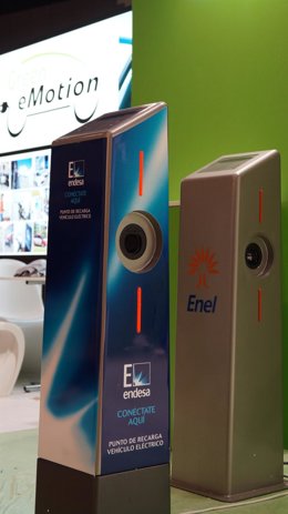 Poste de recarga de vehículos eléctricos