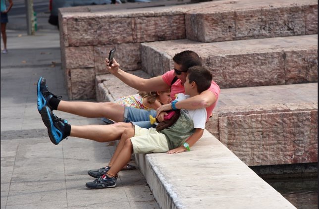 Familia, Madrid, turismo, Selfie, Niños, Planes para el Día del Padre