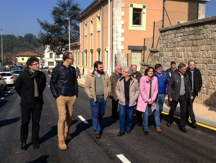 Inauguración del vial