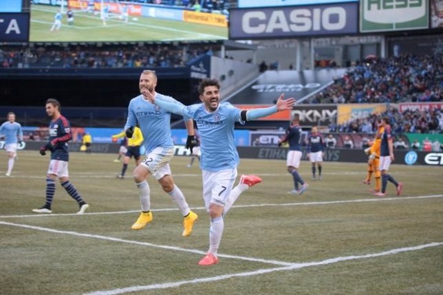 David Villa estrena el Yankee Stadium con su primer gol en la MLS