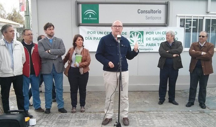 El PA en Santiponce.