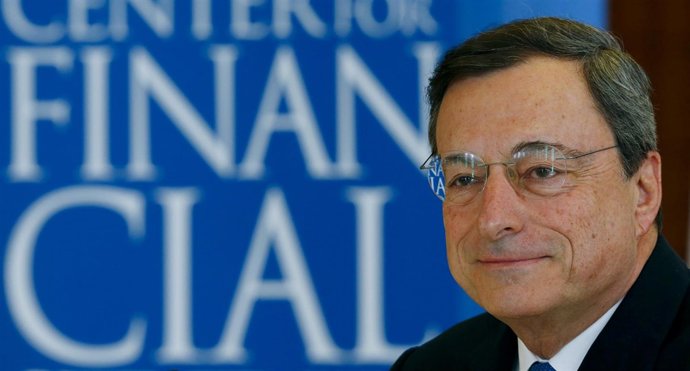 Draghi proclama el éxito de su plan de compra de bonos