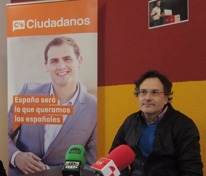 El director de campaña de C's, Miguel Ángel González
