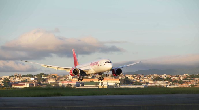 Avión de Avianca 