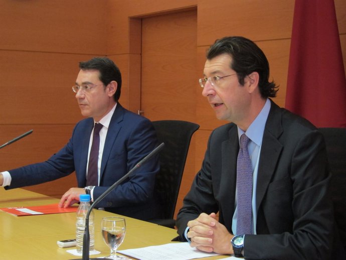 José Gabriel Ruiz y Juan Carlos Ruiz, en la rueda de prensa