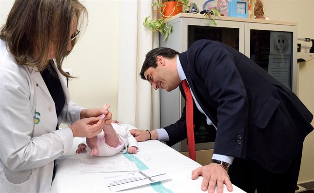 Echániz, prueba talón