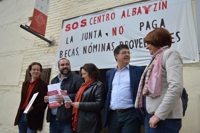 Diego Valderas en acto de IU en Granada