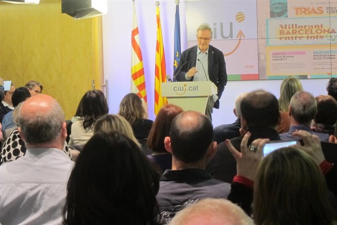 Trias en el encuentro con consejeros de CiU