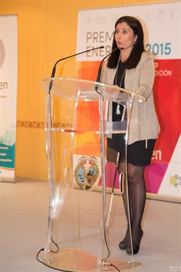 La diputada Esperanza Cortés. 