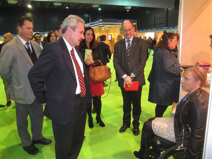 Torre en el 'Foro de Empleo' de Gijón. 