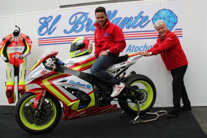 Erik Morillas con Ángel Nieto