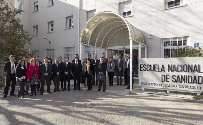 Delegación de Japón visita el Instituto de Salud Carlos III