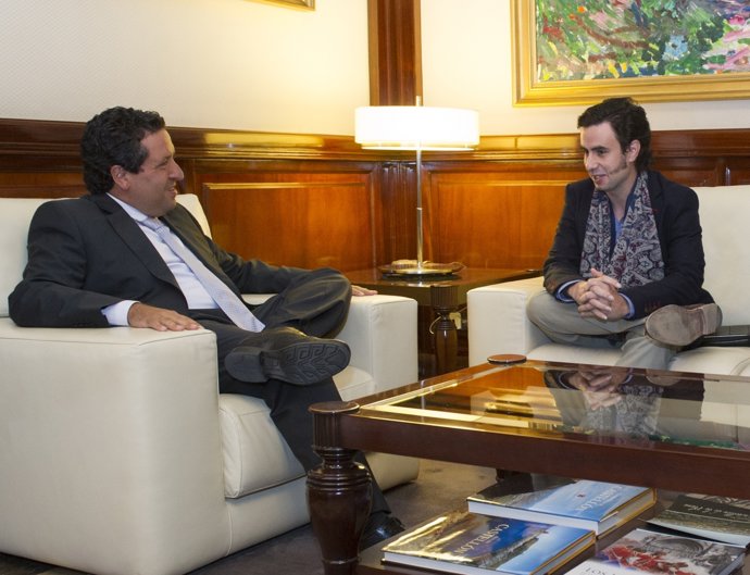 PEDRO NAVARRO CON JAVIER MOLINER
