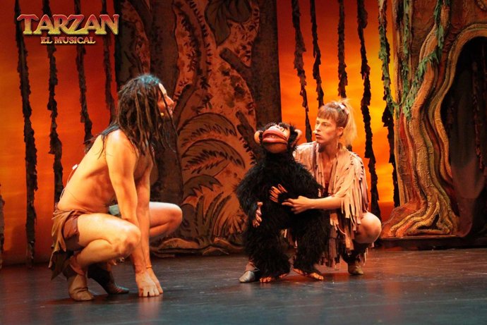 Escena de 'Tarzán, el musical'