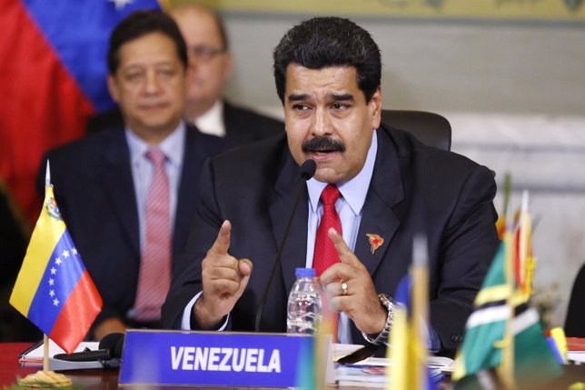 El presidente de Venezuela , Nicolás Maduro