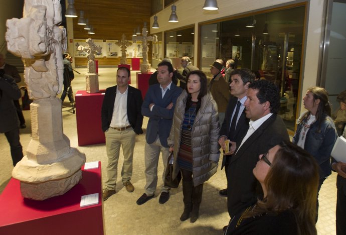 Inauguración de la exposición sobre 'Els Peirons'