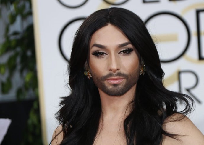 Conchita Wurst, en los Globos de Oro 