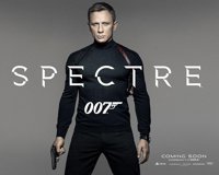 Primer cartel de Spectre, con Daniel Craig como James Bond