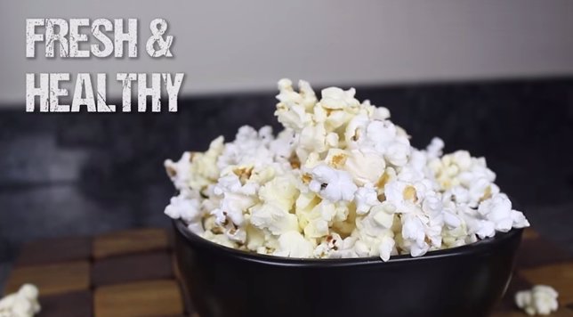 Cómo hacer palomitas de maíz en el microondas en casa (Video-Tutorial)