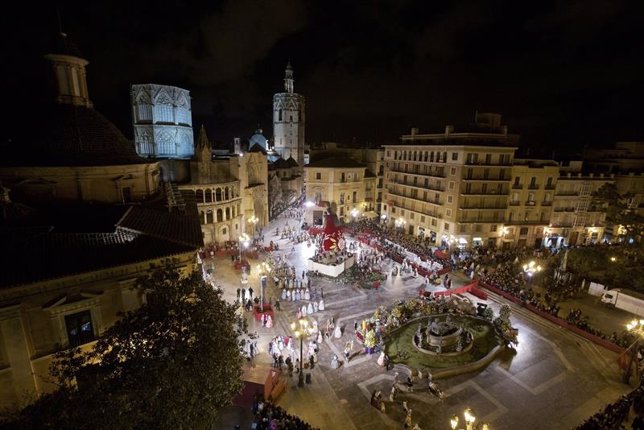 Imagen de la Virgen de los Desamparados de Valenci