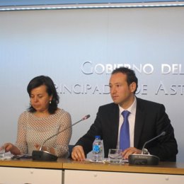 Guillermo Martínez y María Jesús Álvarez
