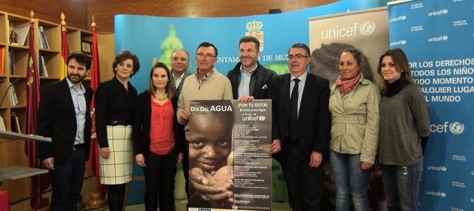 Presentación actividades Día del Agua a favor de Unicef