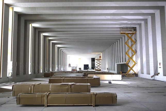 El Museo de Colecciones Reales en construcción