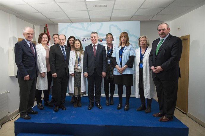 Urkullu en la inauguración del nuevo centro de salud