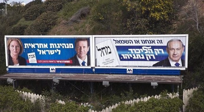 Elecciones n'Israel. 