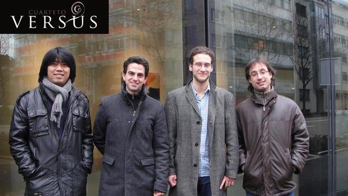Los cuatro integrantes del Cuarteto Versus