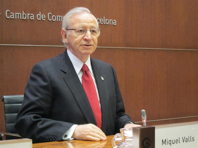 Miquel Valls, pte.De la Cámara de Comercio de Barcelona