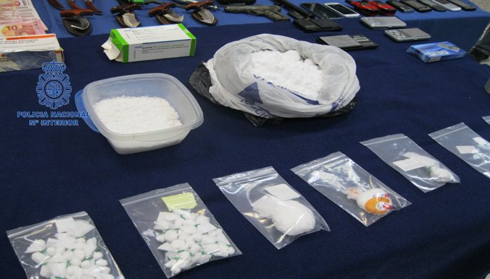 Drogas intervenidas por la Policía