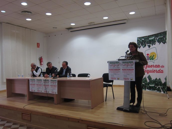 Castro y Rodríguez junto a Villalba y Francisco Artacho