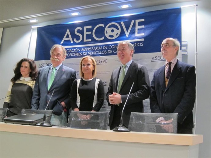 Presentación de exposición de coches 