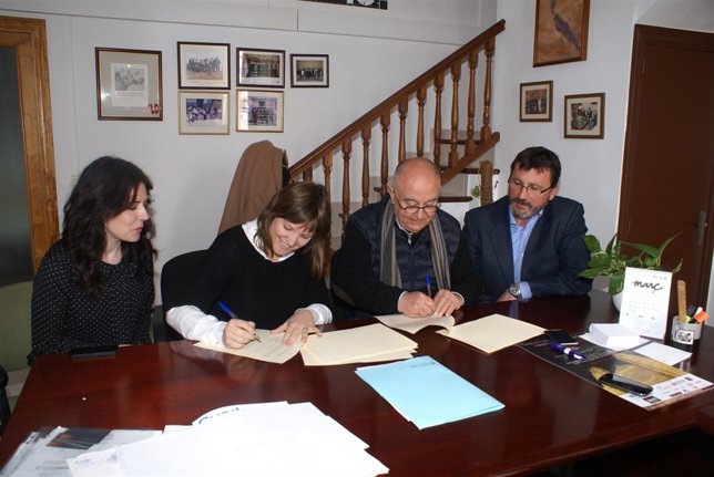 Sandra Fernández convenio con Projecte Jove                     